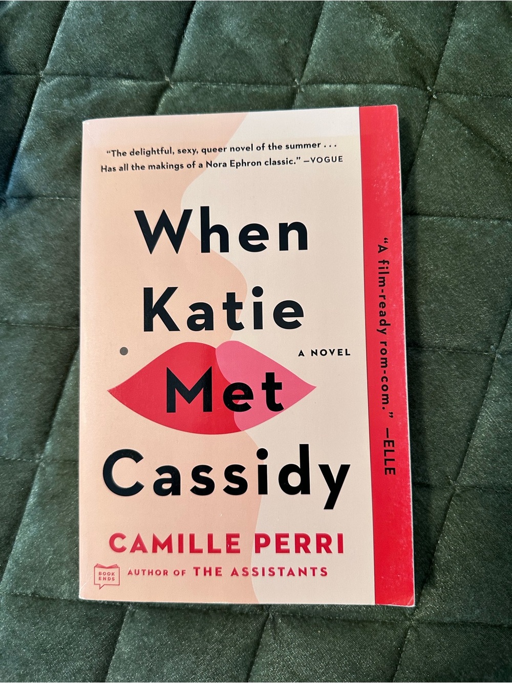 When Katie Met Cassidy by Camille Perri - Pink & Red Paperback